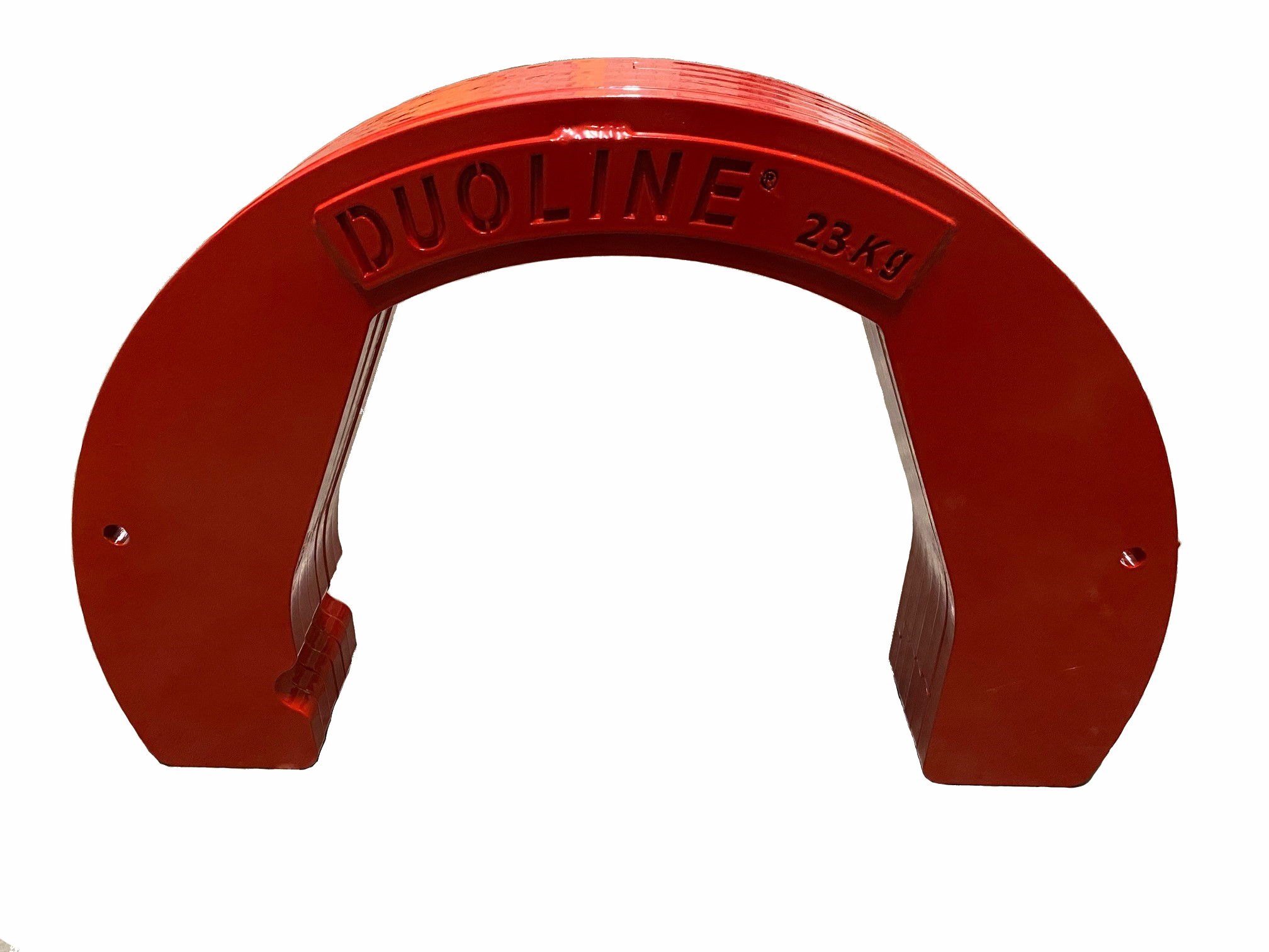 DUOLINE verzwaringsgewicht rood 23 kg.